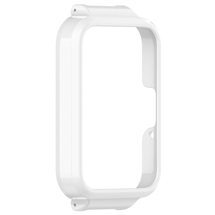 For Samsung Galaxy Fit 3 12mm Half Coverage Hollowed PC Watch Protective Case(White) - Watch Cases by PMC TechLife | Online Shopping South Africa | PMC TechLife