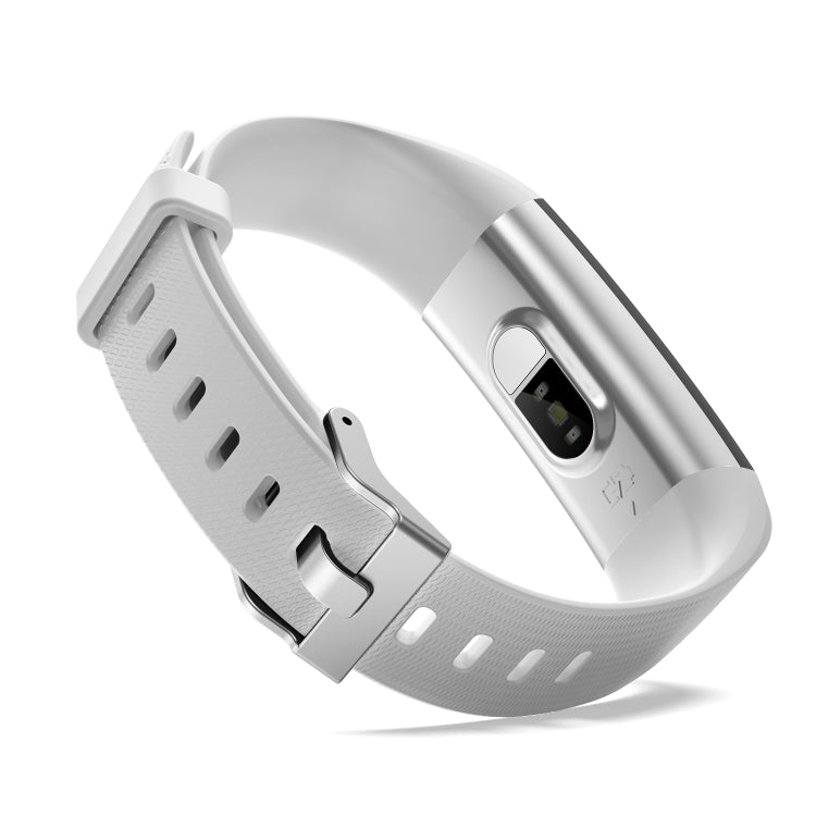 S5-4 Smart Bracelet IP68 Waterproof Heart Rate Sport Fitness Tracker Smart Watch(White) - Smart Wristbands by PMC Jewellery | Online Shopping South Africa | PMC Jewellery
