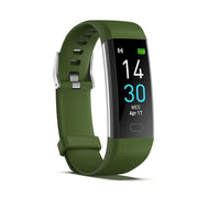 S5-4 Smart Bracelet IP68 Water-resistant Heart Rate Sport Fitness Tracker Smart Watch(Army Green)