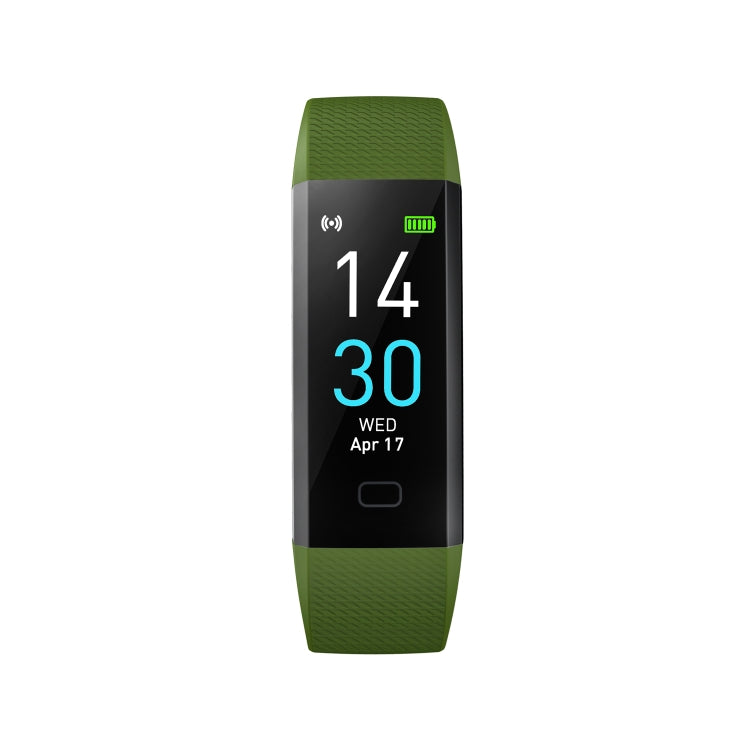 S5-4 Smart Bracelet IP68 Water-resistant Heart Rate Sport Fitness Tracker Smart Watch(Army Green)
