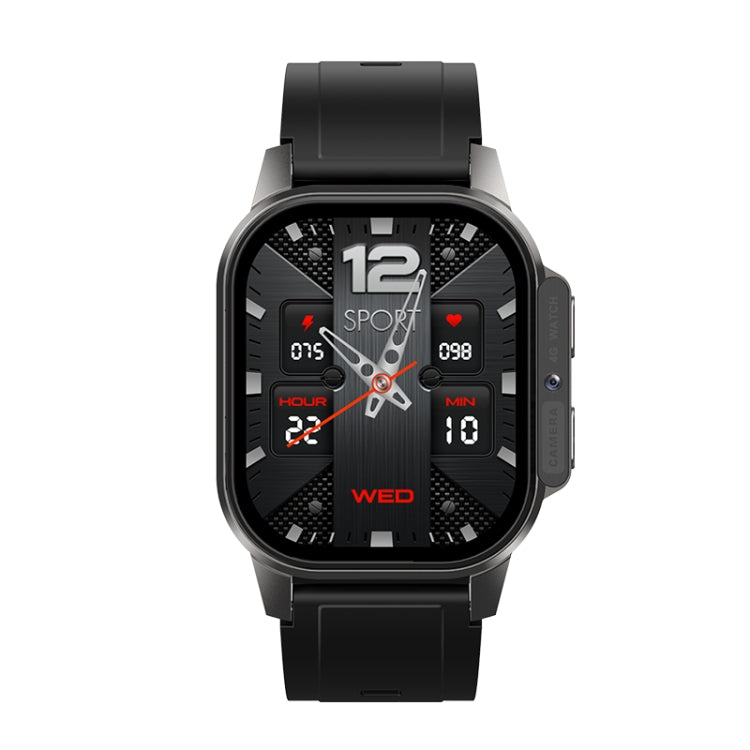 LEMFO DM62 2.13 inch AMOLED Square Screen Smart Watch Android 8.1, Specification:2GB+16GB(Black) - free shipping - PMC Jewellery - Order now!