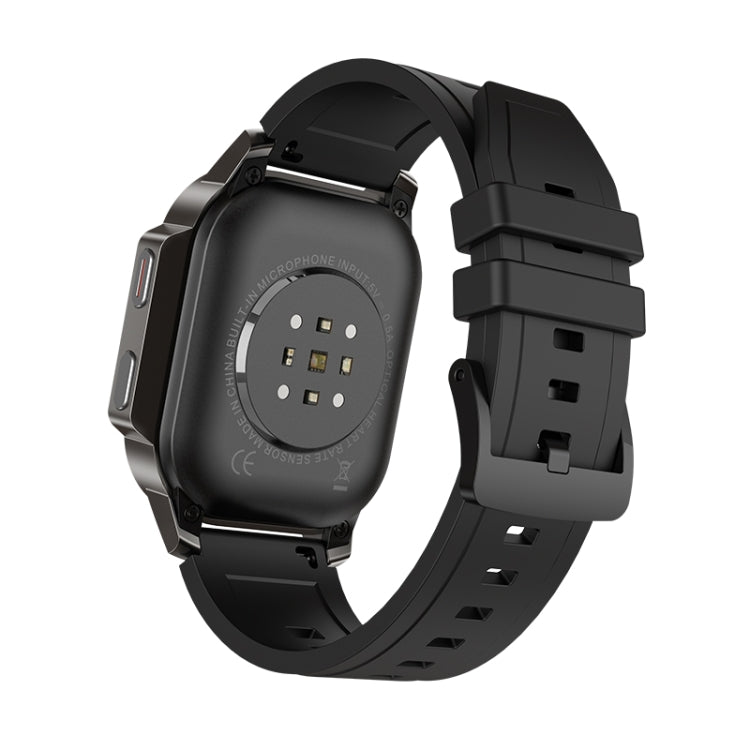 LEMFO DM62 2.13 inch AMOLED Square Screen Smart Watch Android 8.1, Specification:2GB+16GB(Black) - free shipping - PMC Jewellery - Order now!