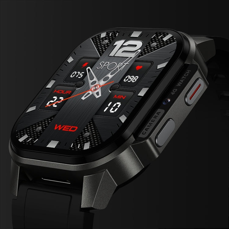 LEMFO DM62 2.13 inch AMOLED Square Screen Smart Watch Android 8.1, Specification:2GB+16GB(Black) - free shipping - PMC Jewellery - Order now!