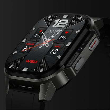 LEMFO DM62 2.13 inch AMOLED Square Screen Smart Watch Android 8.1, Specification:2GB+16GB(Black) - free shipping - PMC Jewellery - Order now!