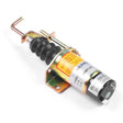 Lister Petter 24V Engine Flameout Solenoid Valve with Magnetic 366-07198(Black) - Engine Fittings by PMC TechLife | Online Shopping South Africa | PMC TechLife | Buy Now Pay Later Mobicred