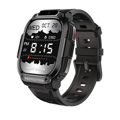 LEMFO DM63 2.13 inch AMOLED Square Screen Smart Watch Android 8.1, Specification:2GB+16GB(Black) - free shipping - PMC Jewellery - Order now!