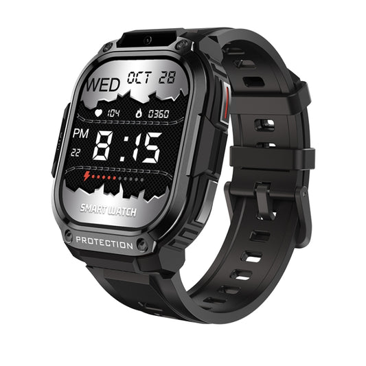 LEMFO DM63 2.13 inch AMOLED Square Screen Smart Watch Android 8.1, Specification:2GB+16GB(Black) - free shipping - PMC Jewellery - Order now!