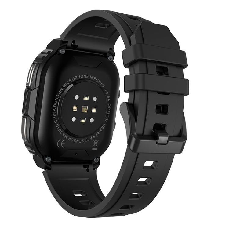 LEMFO DM63 2.13 inch AMOLED Square Screen Smart Watch Android 8.1, Specification:2GB+16GB(Black) - free shipping - PMC Jewellery - Order now!
