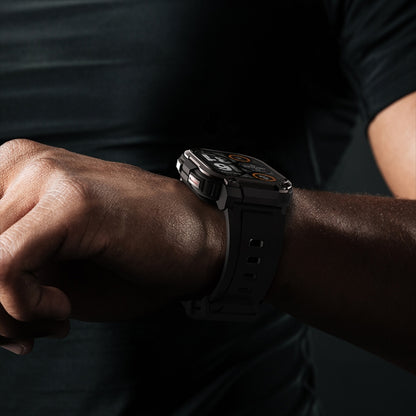 LEMFO DM63 2.13 inch AMOLED Square Screen Smart Watch Android 8.1, Specification:2GB+16GB(Black) - free shipping - PMC Jewellery - Order now!