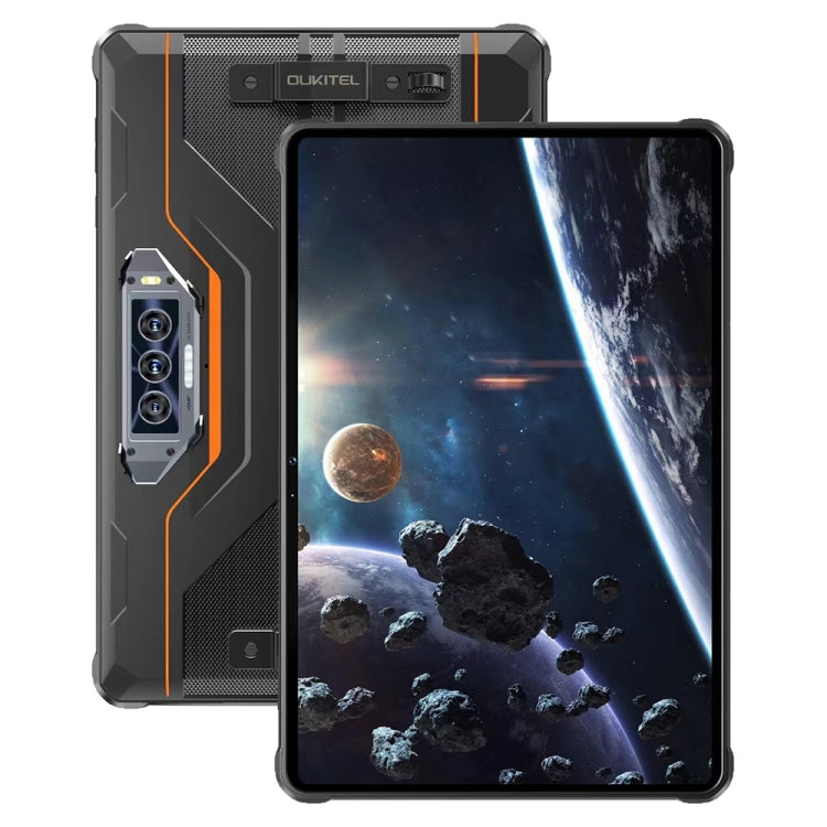 OUKITEL RT8 4G Network IP68/IP69K Rugged Tablet, 6GB+256GB, 11 inch Android 13 MediaTek Helio G99 Quad Core Support Dual SIM, EU Plug(Orange) - free shipping - PMC Jewellery - Order now!