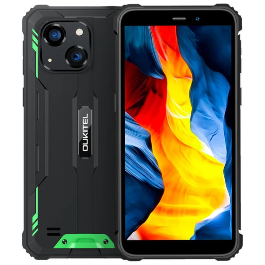 Oukitel WP32, 4GB+128GB, IP68/IP69K, 5.93 inch Android 13 Unisoc Tiger T606 Octa-core, NFC, OTG, Network: 4G(Green) - free shipping - PMC Jewellery - Order now!
