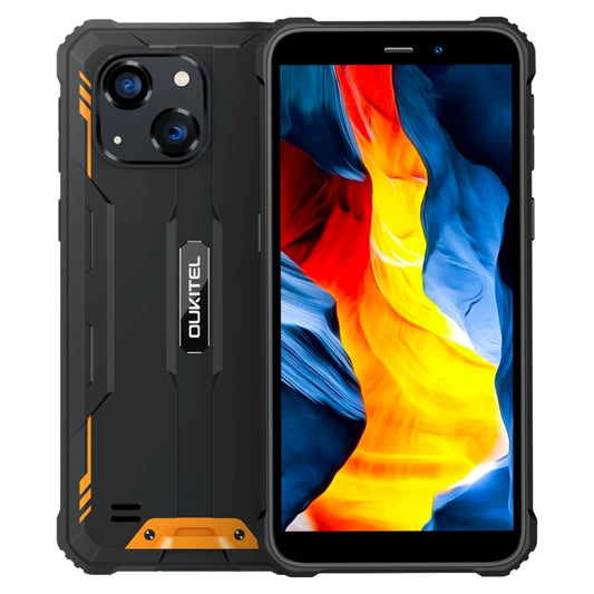 Oukitel WP32, 4GB+128GB, IP68/IP69K, 5.93 inch Android 13 Unisoc Tiger T606 Octa-core, NFC, OTG, Network: 4G(Orange) - free shipping - PMC Jewellery - Order now!