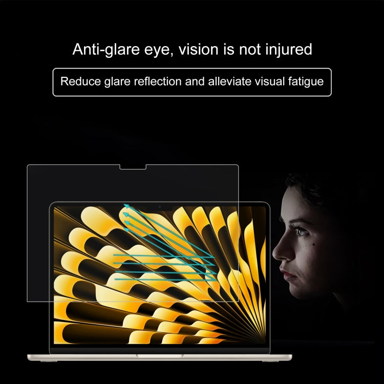 For Macbook Air 15.3 2023/2024/2025 2pcs 0.26mm 9H Surface Hardness Explosion-proof Tempered Glass Film - Screen Protectors by PMC Jewellery | Online Shopping South Africa | PMC Jewellery | Buy Now Pay Later Mobicred