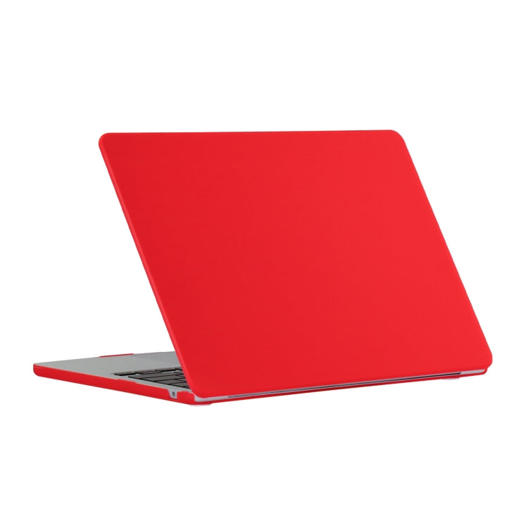 For MacBook Air 15.3 2025 / 2024 / 2023 Laptop Matte Style Protective Case(Red) - MacBook Air Cases by PMC TechLife | Online Shopping South Africa | PMC TechLife | Buy Now Pay Later Mobicred