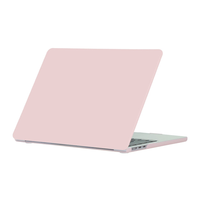 For MacBook Air 15.3 2024 A2941 (M2)/A3114 (M3) Laptop Matte Style Protective Case(Apple Pink)