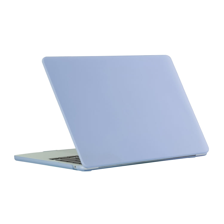 For MacBook Air 15.3 2024 A2941 (M2)/A3114 (M3) Laptop Matte Style Protective Case(Far Peak Blue) - MacBook Air Cases by PMC TechLife | Online Shopping South Africa | PMC TechLife | Buy Now Pay Later Mobicred
