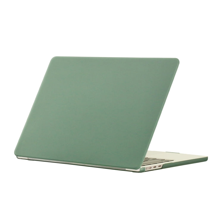 For MacBook Air 15.3 2025 / 2024 / 2023 Laptop Matte Style Protective Case(Dark Green) - MacBook Air Cases by PMC TechLife | Online Shopping South Africa | PMC TechLife | Buy Now Pay Later Mobicred