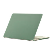 For MacBook Air 15.3 2025 / 2024 / 2023 Laptop Matte Style Protective Case(Dark Green)