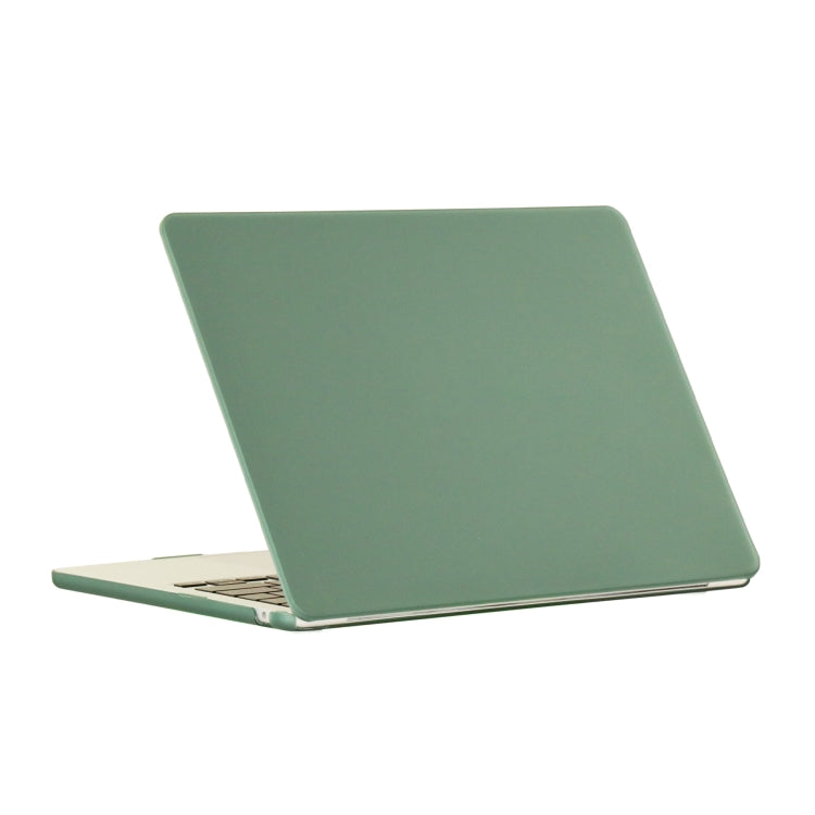 For MacBook Air 15.3 2025 / 2024 / 2023 Laptop Matte Style Protective Case(Dark Green) - MacBook Air Cases by PMC TechLife | Online Shopping South Africa | PMC TechLife | Buy Now Pay Later Mobicred