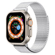 For Apple Watch 42mm Milanese Loop Magnetic Clasp Stainless Steel Watch Band(Silver) - Watch Bands by PMC TechLife | Online Shopping South Africa | PMC TechLife