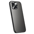 For iPhone 15 R-JUST RJ-61 Electroplating Frosted TPU + PC Phone Case(Grey) - iPhone 15 Cases by R-JUST | Online Shopping South Africa | PMC TechLife