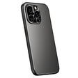For iPhone 14 Pro R-JUST RJ-61 Electroplating Frosted TPU + PC Phone Case(Grey) - iPhone 14 Pro Cases by R-JUST | Online Shopping South Africa | PMC TechLife
