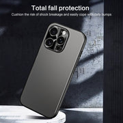 For iPhone 15 Pro R-JUST RJ-61 Electroplating Frosted TPU + PC Phone Case(Pink)