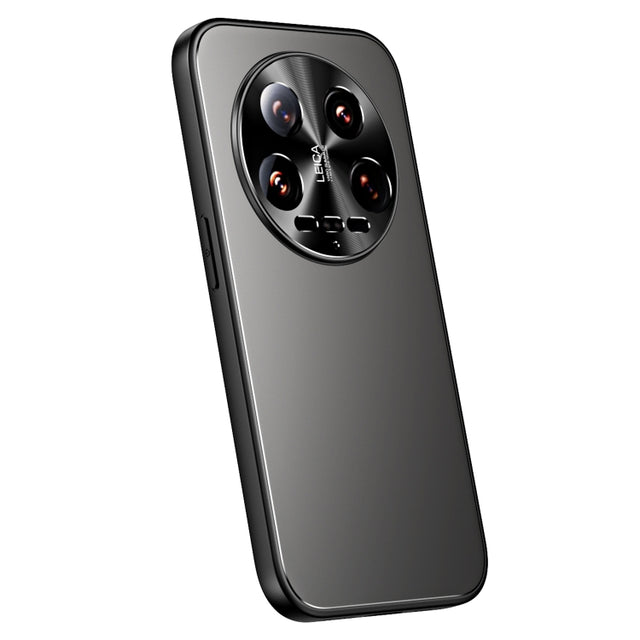 For Xiaomi 14 Ultra R-JUST RJ-61 Electroplating Frosted TPU + PC Phone Case(Grey)