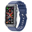 TK79 1.47 inch IP68 Waterproof Smart Watch, Support ECG / Blood Glucose / Blood Oxygen Monitoring / Uric Acid(Blue) - Smart Wristbands by PMC TechLife | Online Shopping South Africa | PMC TechLife | Buy Now Pay Later Mobicred