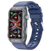 TK79 1.47 inch IP68 Water-resistant Smart Watch, Support ECG / Blood Glucose / Blood Oxygen Monitoring / Uric Acid(Blue)