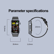 TK79 1.47 inch IP68 Water-resistant Smart Watch, Support ECG / Blood Glucose / Blood Oxygen Monitoring / Uric Acid(Beige)
