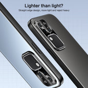 For vivo S18 Pro R-JUST RJ-61 Electroplating Frosted TPU + PC Phone Case(Grey)