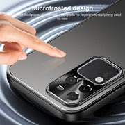 For vivo S18 Pro R-JUST RJ-61 Electroplating Frosted TPU + PC Phone Case(Blue)