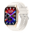 T98 2.04 inch IP68 Waterproof Bluetooth Call Smart Watch, Support Blood Oxygen Monitoring(Beige) - Smart Wristbands by PMC TechLife | Online Shopping South Africa | PMC TechLife
