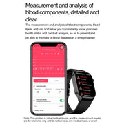 T98 2.04 inch IP68 Water-resistant Bluetooth Call Smart Watch, Support Blood Oxygen Monitoring(Black)