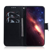 For Google Pixel 9 Pro Coloured Drawing Flip Leather Phone Case(Anger)