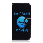 For Google Pixel 9 Coloured Drawing Flip Leather Phone Case(Anger)