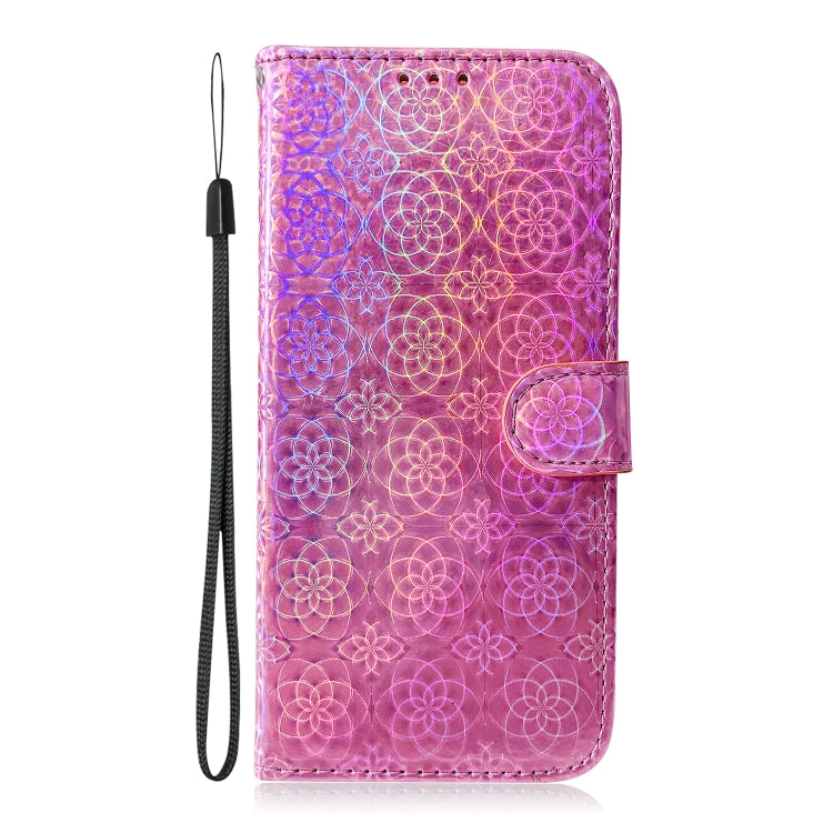 For Google Pixel 9 Pro Colorful Magnetic Buckle Leather Phone Case(Pink) - Google Cases by PMC TechLife | Online Shopping South Africa | PMC TechLife | Buy Now Pay Later Mobicred