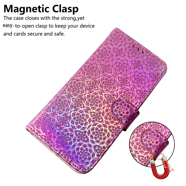 For Google Pixel 9 Pro Colorful Magnetic Buckle Leather Phone Case(Pink) - Google Cases by PMC TechLife | Online Shopping South Africa | PMC TechLife | Buy Now Pay Later Mobicred