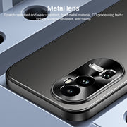 For OPPO Reno10 / Reno10 Pro Global R-JUST RJ-61 Electroplating Frosted TPU + PC Phone Case(Silver)