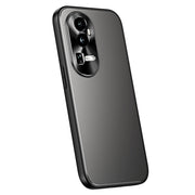For OPPO Reno10 Pro+ Global R-JUST RJ-61 Electroplating Frosted TPU + PC Phone Case(Grey)