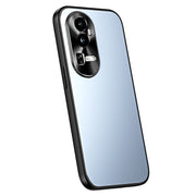 For OPPO Reno10 Pro+ Global R-JUST RJ-61 Electroplating Frosted TPU + PC Phone Case(Blue)
