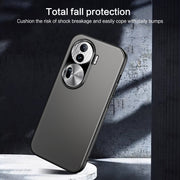 For OPPO Reno11 Pro Global R-JUST RJ-61 Electroplating Frosted TPU + PC Phone Case(Blue)