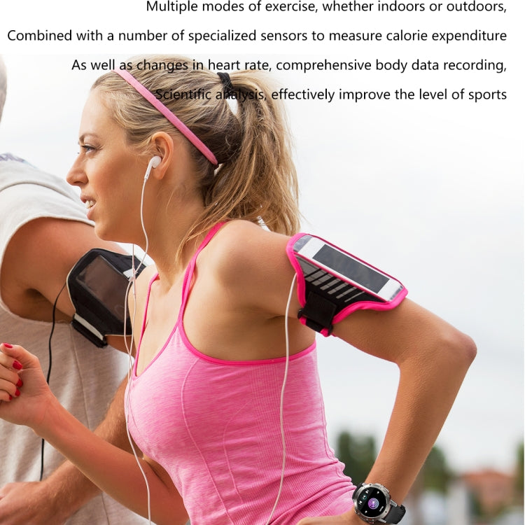 LEMFO ELF3 1.39 inch TFT Round Screen Outdoor Steel Strap Smart Watch Supports Blood Oxygen Monitoring(Black) - free shipping - PMC TechLife - Order now!