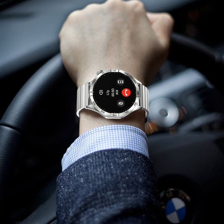 LEMFO HK4 1.43 inch AMOLED Round Screen Smart Watch Supports Bluetooth Calls(Silver) - free shipping - PMC TechLife - Order now!