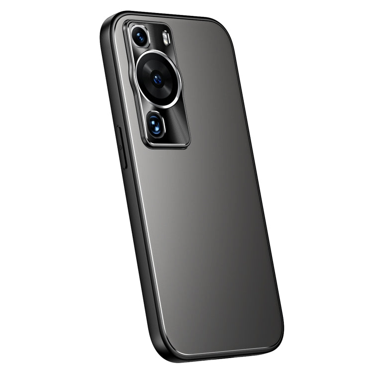 For Huawei P60 / P60 Pro R-JUST RJ-61 Electroplating Frosted TPU + PC Phone Case(Grey) - Huawei Cases by R-JUST | Online Shopping South Africa | PMC TechLife | Buy Now Pay Later Mobicred