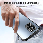 For Huawei P40 Pro R-JUST RJ-61 Electroplating Frosted TPU + PC Phone Case(Silver)