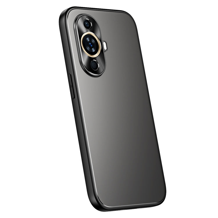 For Huawei nova 11 R-JUST RJ-61 Electroplating Frosted TPU + PC Phone Case(Grey) - Huawei Cases by R-JUST | Online Shopping South Africa | PMC TechLife | Buy Now Pay Later Mobicred