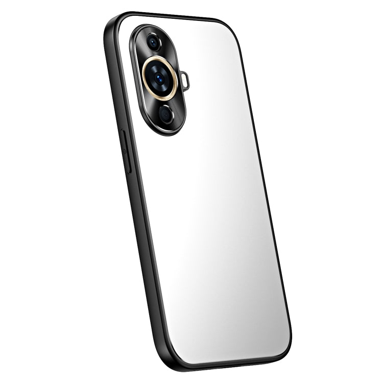 For Huawei nova 11 R-JUST RJ-61 Electroplating Frosted TPU + PC Phone Case(Silver) - Huawei Cases by R-JUST | Online Shopping South Africa | PMC TechLife | Buy Now Pay Later Mobicred