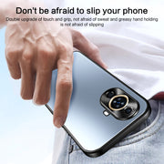 For Huawei nova 11 R-JUST RJ-61 Electroplating Frosted TPU + PC Phone Case(Silver)